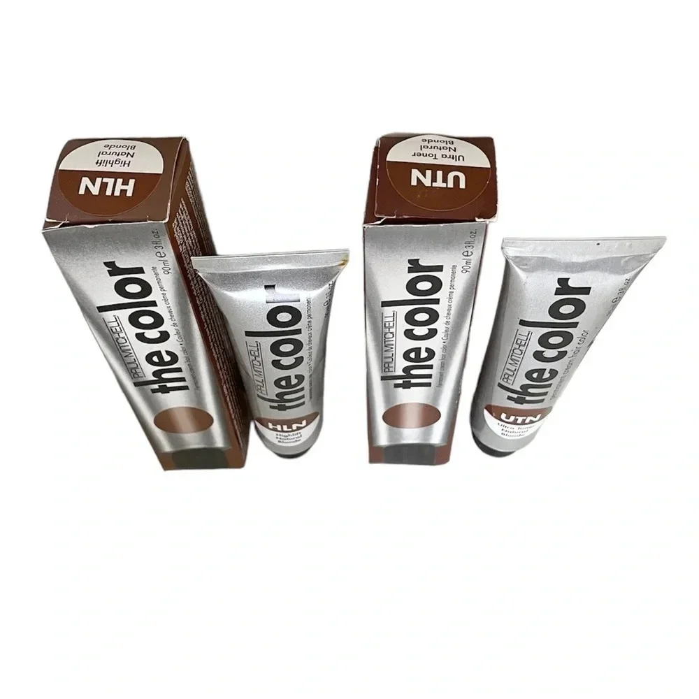 Paul Mitchell Color Ultra Toner and Highlift Natural Blonde Permanent Haircolor